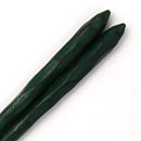 江戸木箸 手彫り研出し 緑・大